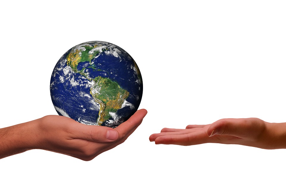Hands, Earth, Next Generation, Climate Protection