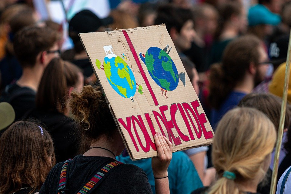 Demonstration, Fridays For Future, Climate Change
